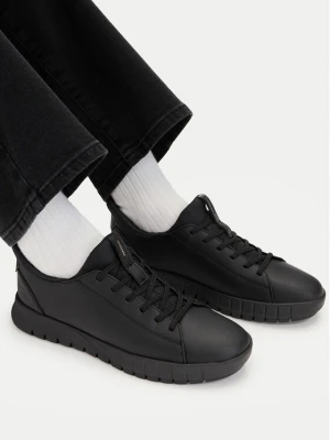 Sneakersy Geox D Flextride Plus D657SC 09B15 C9999 Czarny