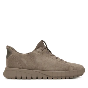 Sneakersy Geox D Flextride Plus D657SC 22 C1018 Beżowy ciemny