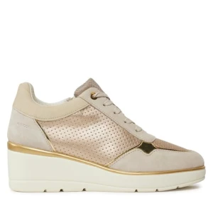 Sneakersy Geox D Ilde D25RAA 0AJ22 CB55V Beżowy