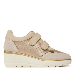 Sneakersy Geox D Ilde D25RAB 0NFEK C2235 Beżowy