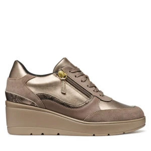 Sneakersy Geox D Ilde D46RAA 0AJ22 C6029 Brązowy