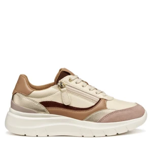 Sneakersy Geox D Plummery D56YNE 0BC6P C1056 Écru