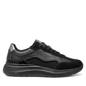 Sneakersy Geox D Plummery D65YNA 5422 C9999 Czarny