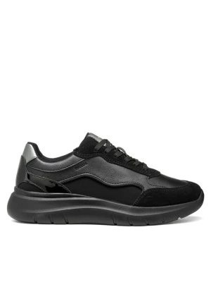 Sneakersy Geox D Plummery D65YNA 5422 C9999 Czarny