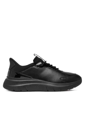 Sneakersy Geox D Plummery Plus D680JA 5402 C9999 Czarny