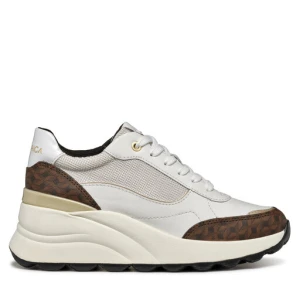 Sneakersy Geox D Spherica Ec13 D45WAA 085AS C1352 Biały