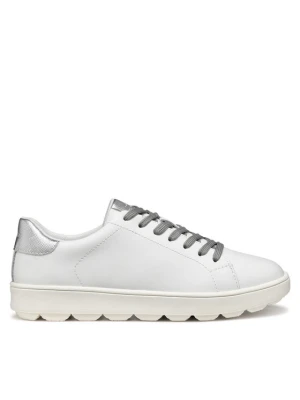 Sneakersy Geox D Spherica Ecub-1 D45WEA 09BNF C0007 Biały