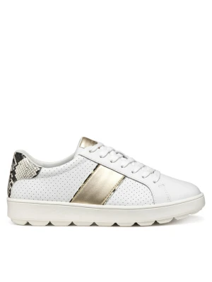 Sneakersy Geox D Spherica Ecub-1 D55WEA 09BBN C1327 Biały