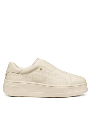 Sneakersy Geox D Spherica Ecub-2 D65WVE 46 C1122 Kremowy