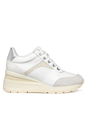 Sneakersy Geox D Zosma D558LA 08522 C1352 Biały