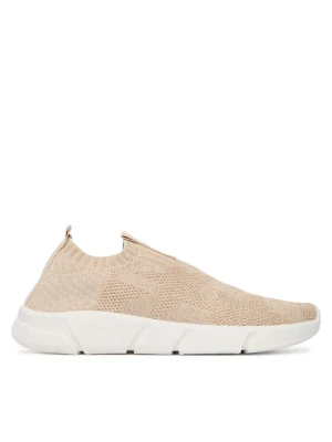 Sneakersy Geox J Aril Girl J25DLE 0007Q C5014 Beżowy