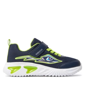 Sneakersy Geox J Assister Boy J45DZA 014CE C0749 D Navy/Lime