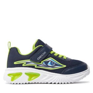 Sneakersy Geox J Assister Boy J45DZA 014CE C0749 S Navy/Lime