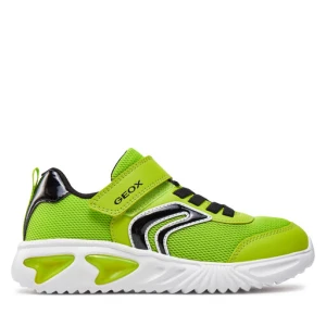 Sneakersy Geox J Assister Boy J45DZC 014CE C3707 D Zielony