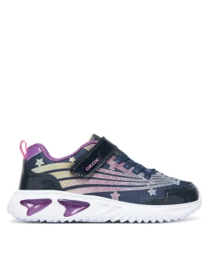 Sneakersy Geox J Assister Girl J56E9B 0ASKN C4269 D Granatowy