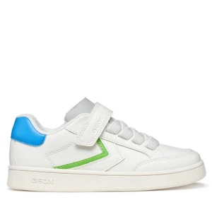 Sneakersy Geox J Eclyper Boy J55LSA 05411 C0478 D Biały