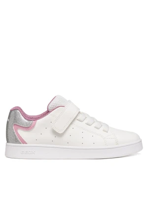 Sneakersy Geox J Eclyper Girl J36LRA 0BCKC C1Z8Z M Biały