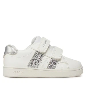 Sneakersy Geox J Eclyper Girl J45LRA 000BC C0007 M Biały
