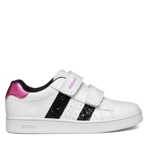 Sneakersy Geox J Eclyper Girl J45LRA 000BC C0404 D Biały