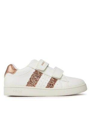 Sneakersy Geox J Eclyper Girl J45LRA 000BC C1ZH8 S Biały