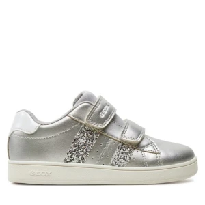 Sneakersy Geox J Eclyper Girl J45LRA 000NF C1007 S Srebrny