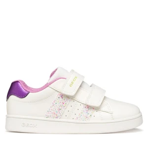Sneakersy Geox J Eclyper Girl J45LRA 054EW C0653 D Biały