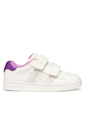 Sneakersy Geox J Eclyper Girl J45LRA 054EW C0653 D Biały