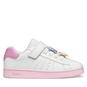 Sneakersy Geox J Eclyper Girl J65LRF 000BC C1364 D Biały
