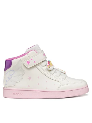 Sneakersy Geox J Eclyper Girl J66LRA 0BCQ6 C0653 M Biały