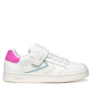 Sneakersy Geox J Eclyper J55LRB 5411 C0563 M Biały