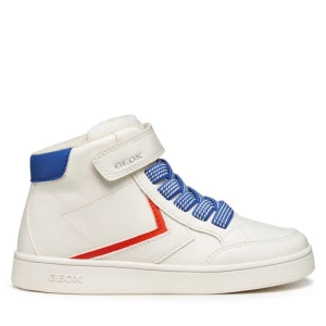Sneakersy Geox J Eclyper J56LSA 0BC11 C1Z7S S Biały