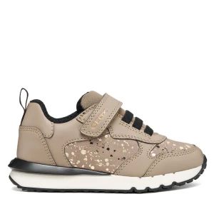 Sneakersy Geox J Fastics Girl J46GZB 0BCBL C5M2X M Beżowy