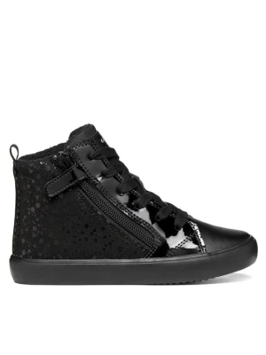 Sneakersy Geox J Gisli Girl J664ND 0AU02 C9999 D Czarny