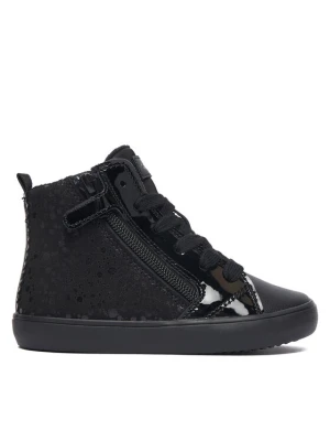 Sneakersy Geox J Gisli Girl J664ND 0AU02 C9999 M Czarny