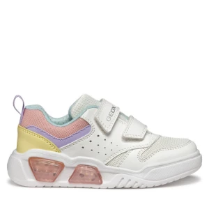 Sneakersy Geox J Illuminus J55HPA 014BU C0653 DD Biały