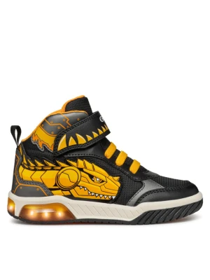 Sneakersy Geox J Inek Boy J469CA 011BC C0054 DD Czarny