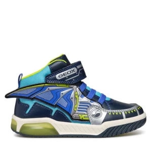 Sneakersy Geox J Inek Boy J469CB 011BC C4226 DD Granatowy