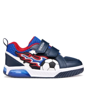 Sneakersy Geox J Inek Boy J659CB 01454 C0735 S Granatowy