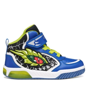 Sneakersy Geox J Inek Boy J669CA 01458 C4344 D Niebieski