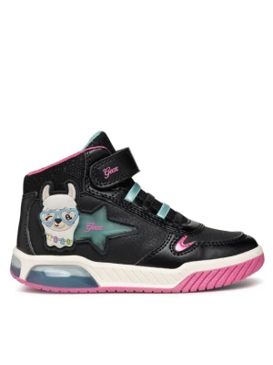 Sneakersy Geox J Inek Girl J36ASC 0CENF C9B4A M Czarny