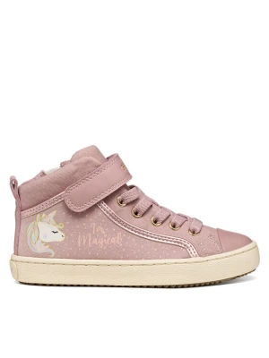 Sneakersy Geox J Kalispera Girl J744GI 0AU54 C8A2L D Różowy jasny