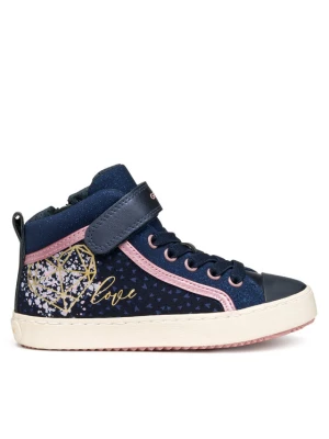 Sneakersy Geox J Kalispera J744GI 0DHNF C4423 D Granatowy