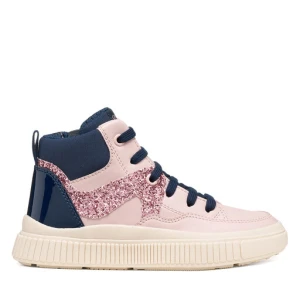 Sneakersy Geox J Laquinny Girl J66M3D 05402 C8WF4 M Różowy jasny