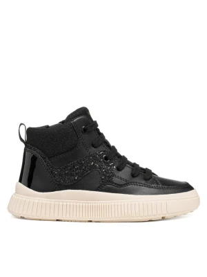 Sneakersy Geox J Laquinny Girl J66M3D 05402 C9999 S Czarny
