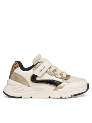 Sneakersy Geox J Loftus Girl J46M2A 0FUNF C1M2U S Kremowy