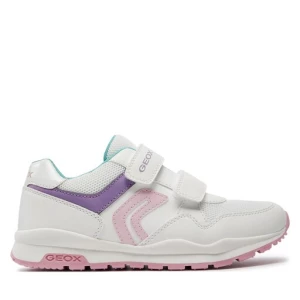 Sneakersy Geox J Pavel Girl J458CA 0BC14 C0406 D White/Pink