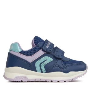 Sneakersy Geox J Pavel Girl J458CA 0BC14 C4215 D Navy/Lilac