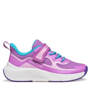 Sneakersy Geox J Pro-Ran Girl J65PAC 01454 C8329 S Różowy