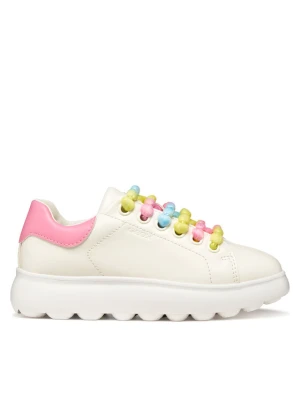 Sneakersy Geox J Puffypop Girl J55MRA 000BC C0406 S Biały
