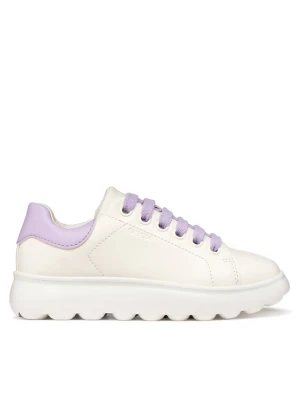 Sneakersy Geox J Puffypop Girl J55MRA 000BC C0761 S Biały